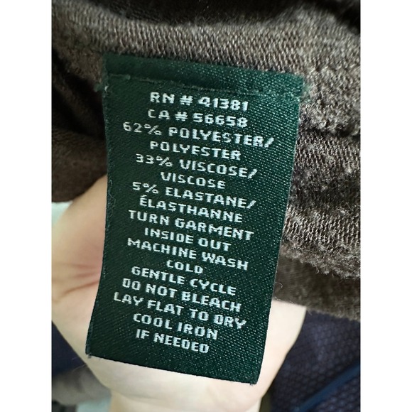 Lauren Ralph Lauren long sleeve shirt for woman size XL brown - Picture 5 of 5